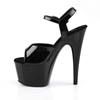 Pleaser - ADORE709 KnöchelriemenSandale, Poledance Schuhe - Pole dance schuhe - Schwarz Product image